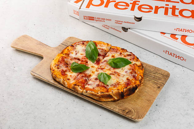 Римская пицца Маргарита