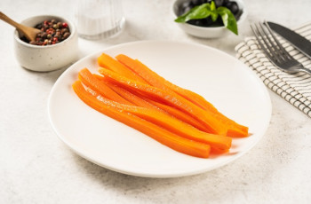 Карамелизированная морковь..