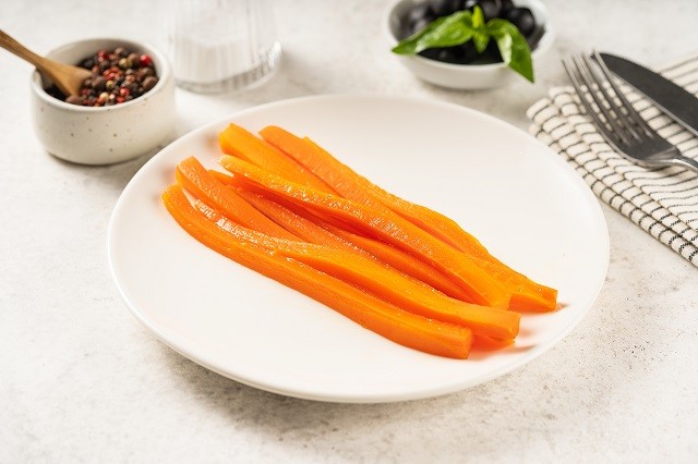 Карамелизированная морковь..
