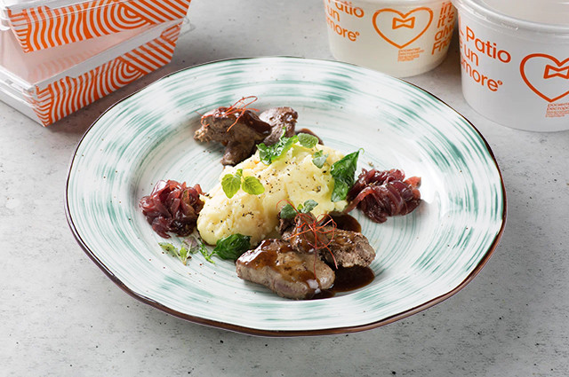 Грудка цыплёнка с овощами